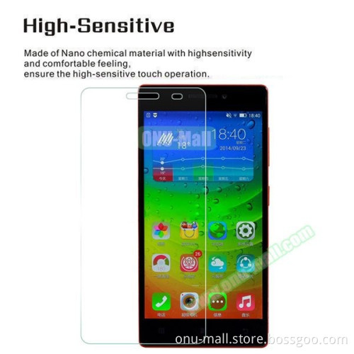 China Wholesale Price 0.33mm 2.5D Protective Tempered Glass Screen Protector for Lenovo A5000